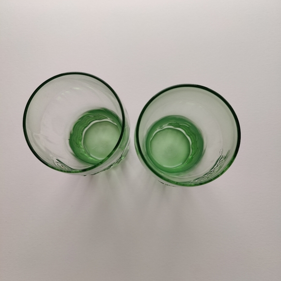 2 💚 pastel green collectible Coca Cola glasses | 2020 - Picture 2 of 6